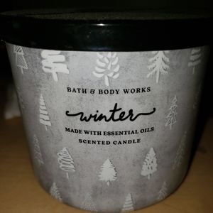 Winter Bath and Body Works Candle